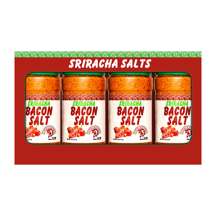 4 OZ SRIRACHA SEASONED BACON FLAVORED HIMALAYAN PINK SEA SALT