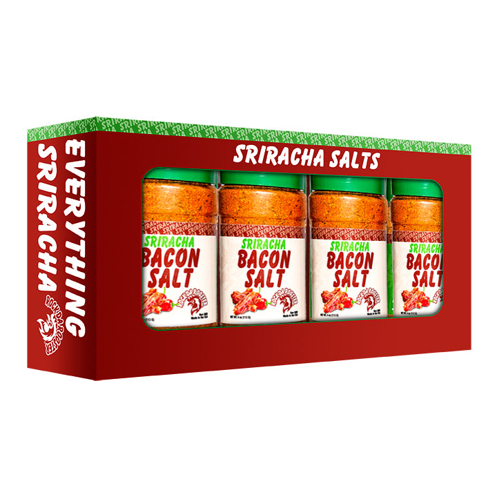 4 OZ SRIRACHA SEASONED BACON FLAVORED HIMALAYAN PINK SEA SALT