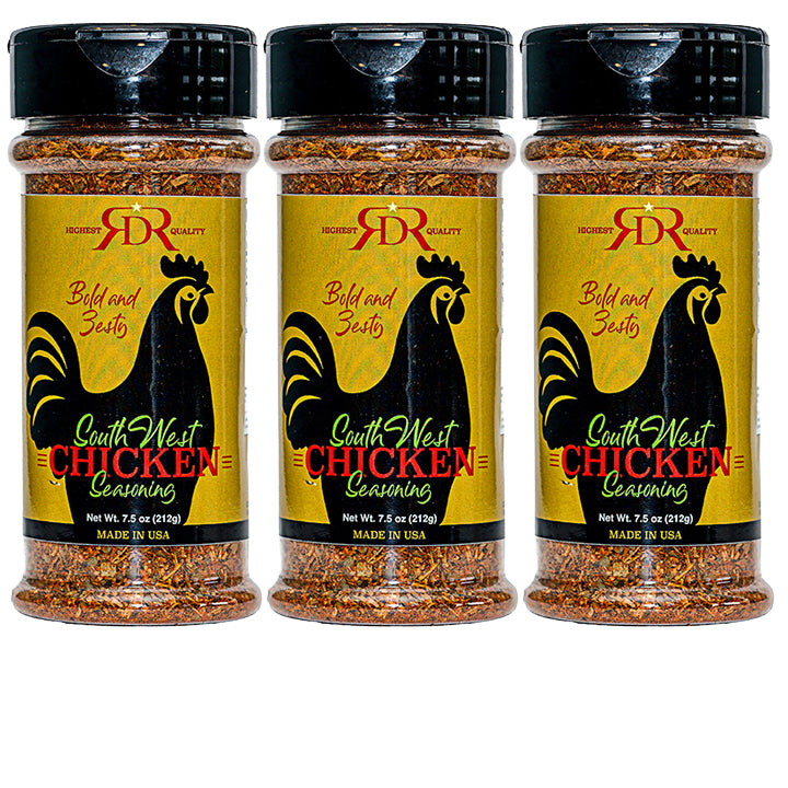 7.5 OZ SOUTHWEST ZESTY CHICKEN SEASONING